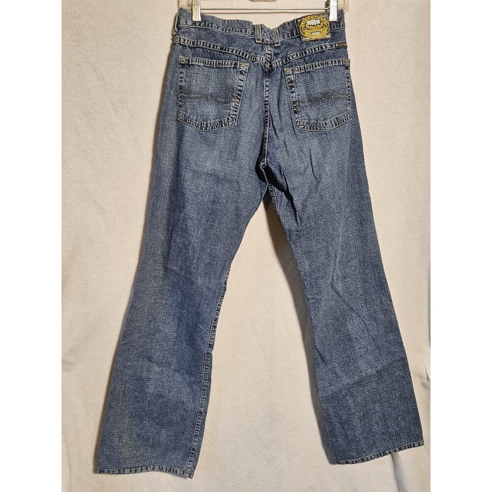 Vintage Lucky Brand Dungarees Womens Sz 33x30 Made In USA By Gene Montesano - Picture 6 of 8